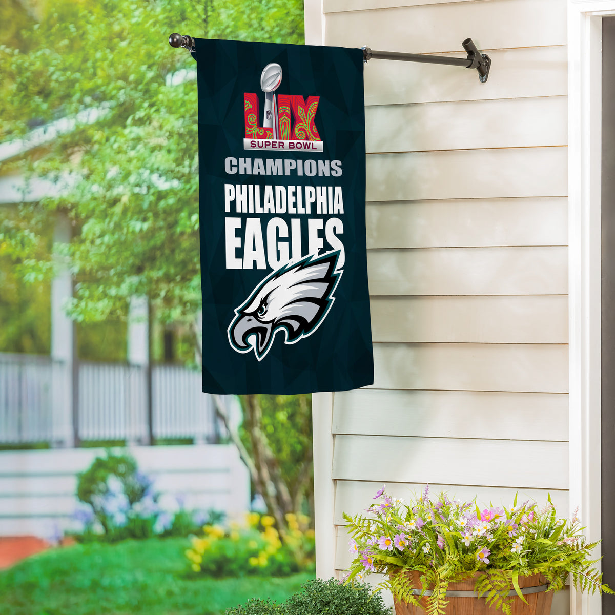 Philadelphia Eagles Super Bowl 59 Champions Flag, House – Team Sports ...