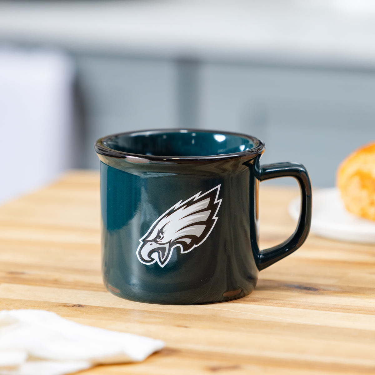 Philadelphia Eagles Ceramic Camp Cup with Enamel Finish, 14oz – Team ...