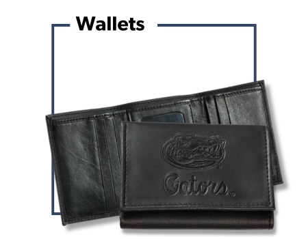 Shop Wallets - USA printed gifts and accessories for college sports fans