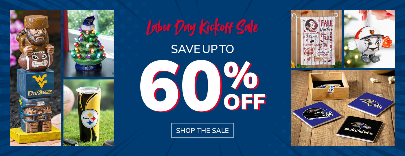 Labor Day Kickoff Sale Save up to 60% Off Shop the Sale >