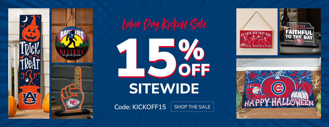 Labor Day Kickoff Sale 15% Off Sitewide Code: KICKOFF15 Shop the Sale