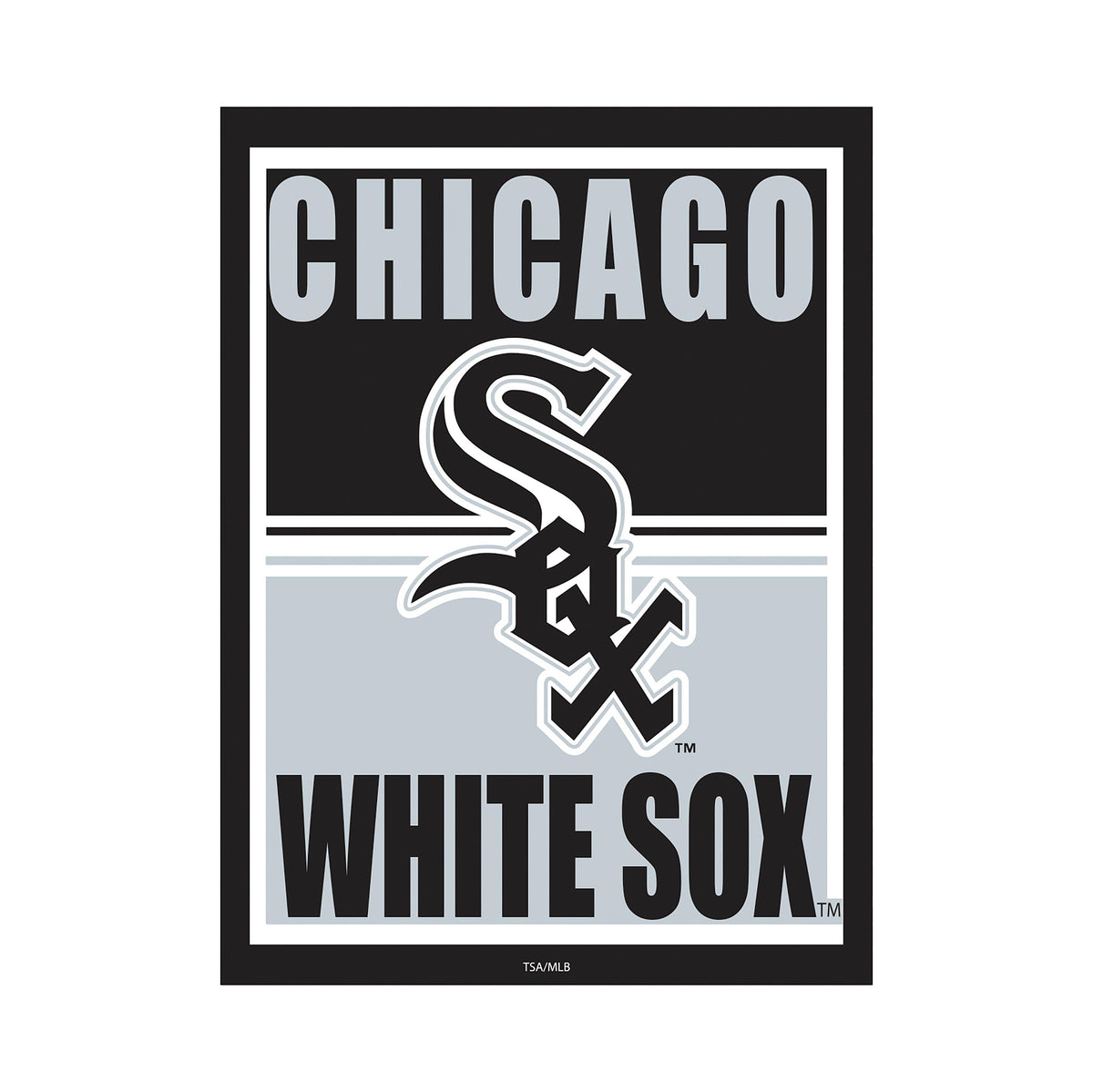 Chicago White Sox 15.5"L x 11.5"H Medium Metal Wall Sign – Team Sports ...