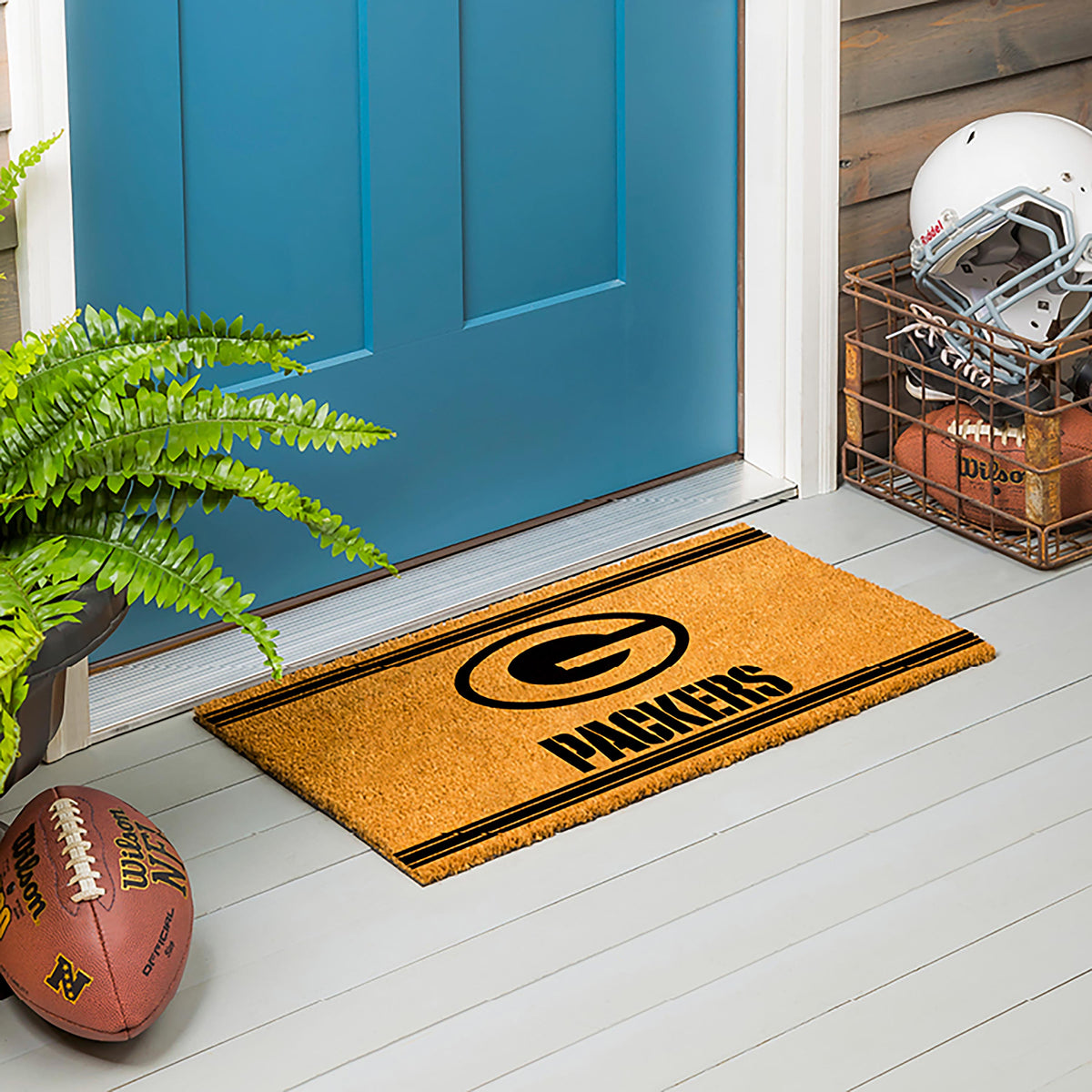 Green Bay Packers, Coir Mat 1C – Team Sports America