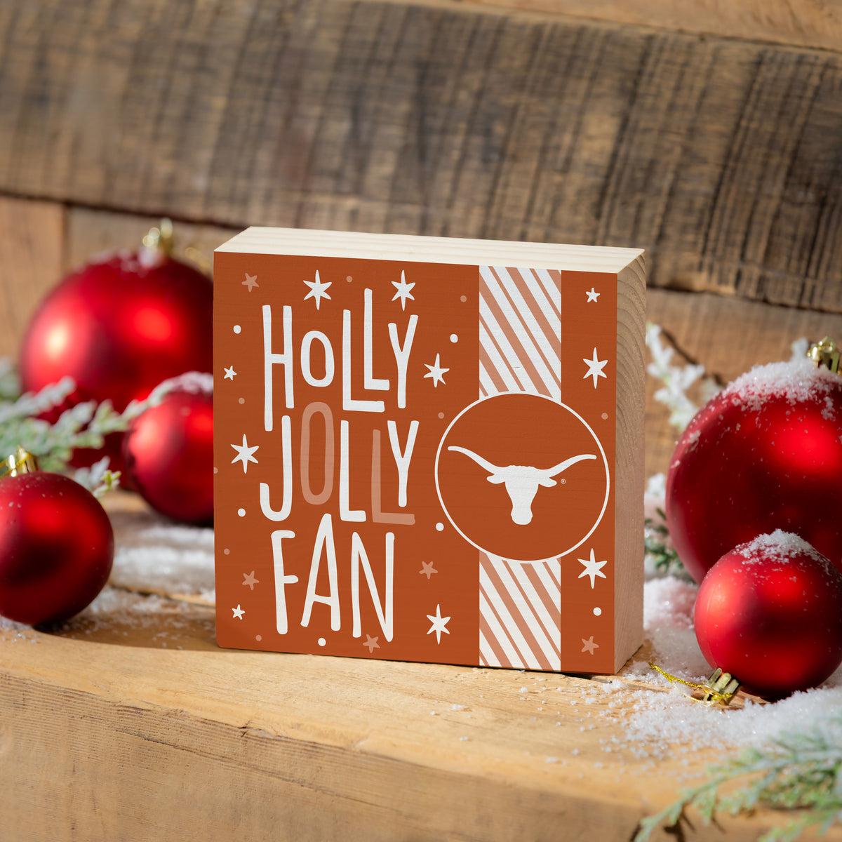 University of Texas Block, Holiday, 6x6 – Team Sports America