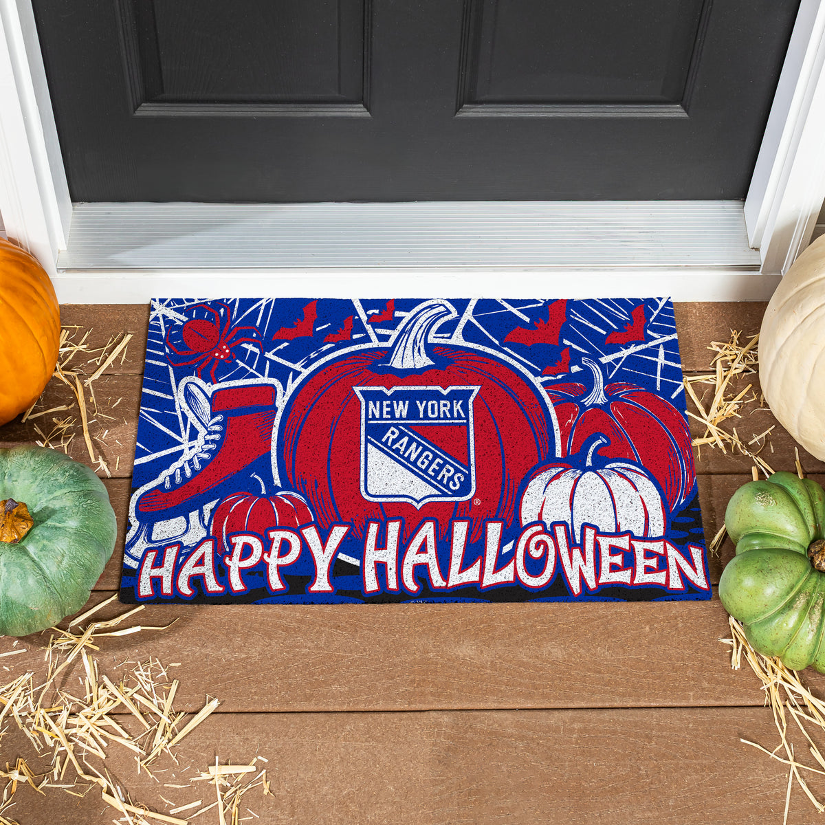 New York Rangers Halloween PVC Mat, 28