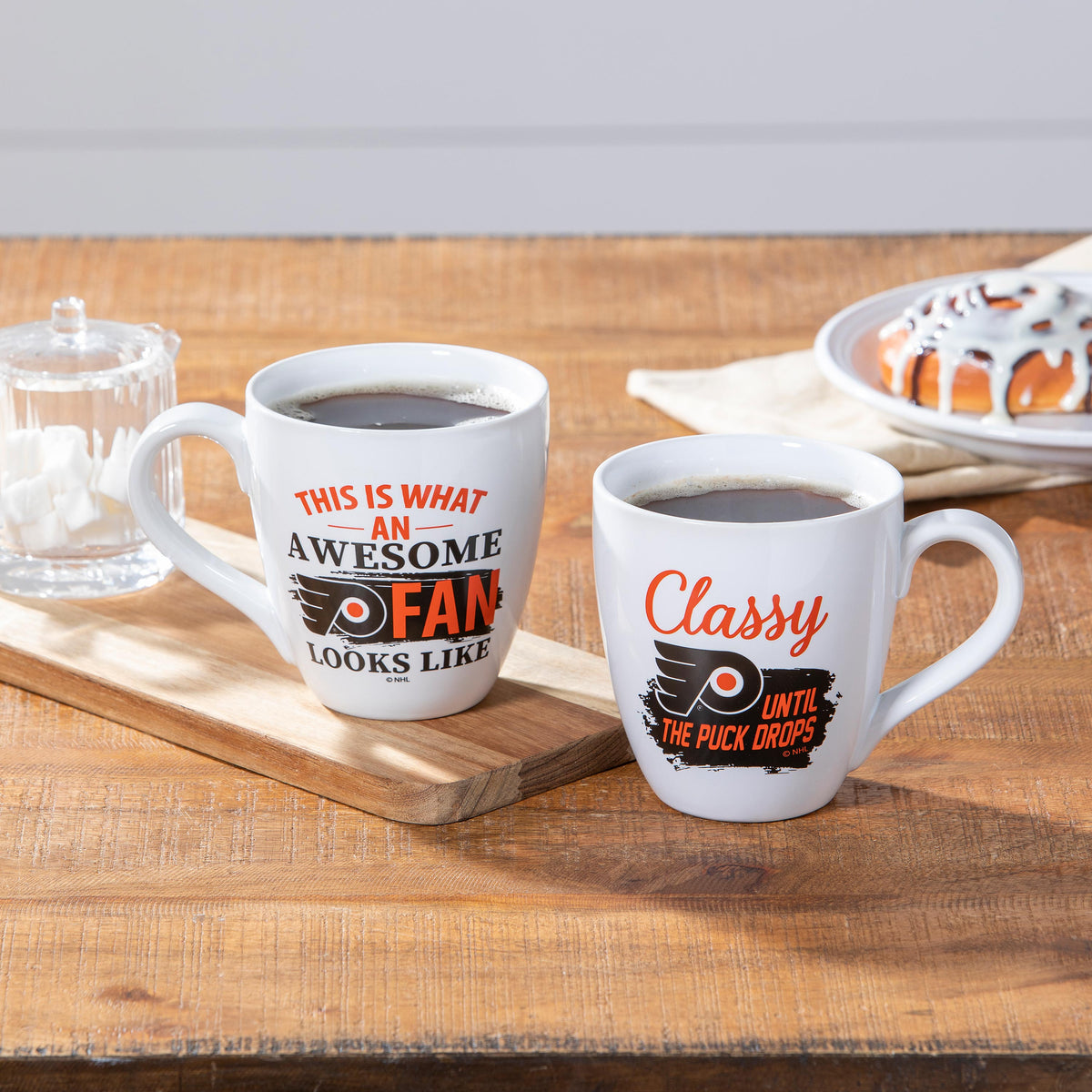 Ceramic Cup o' Java 17oz Gift Set, Philadelphia Flyers – Team Sports ...