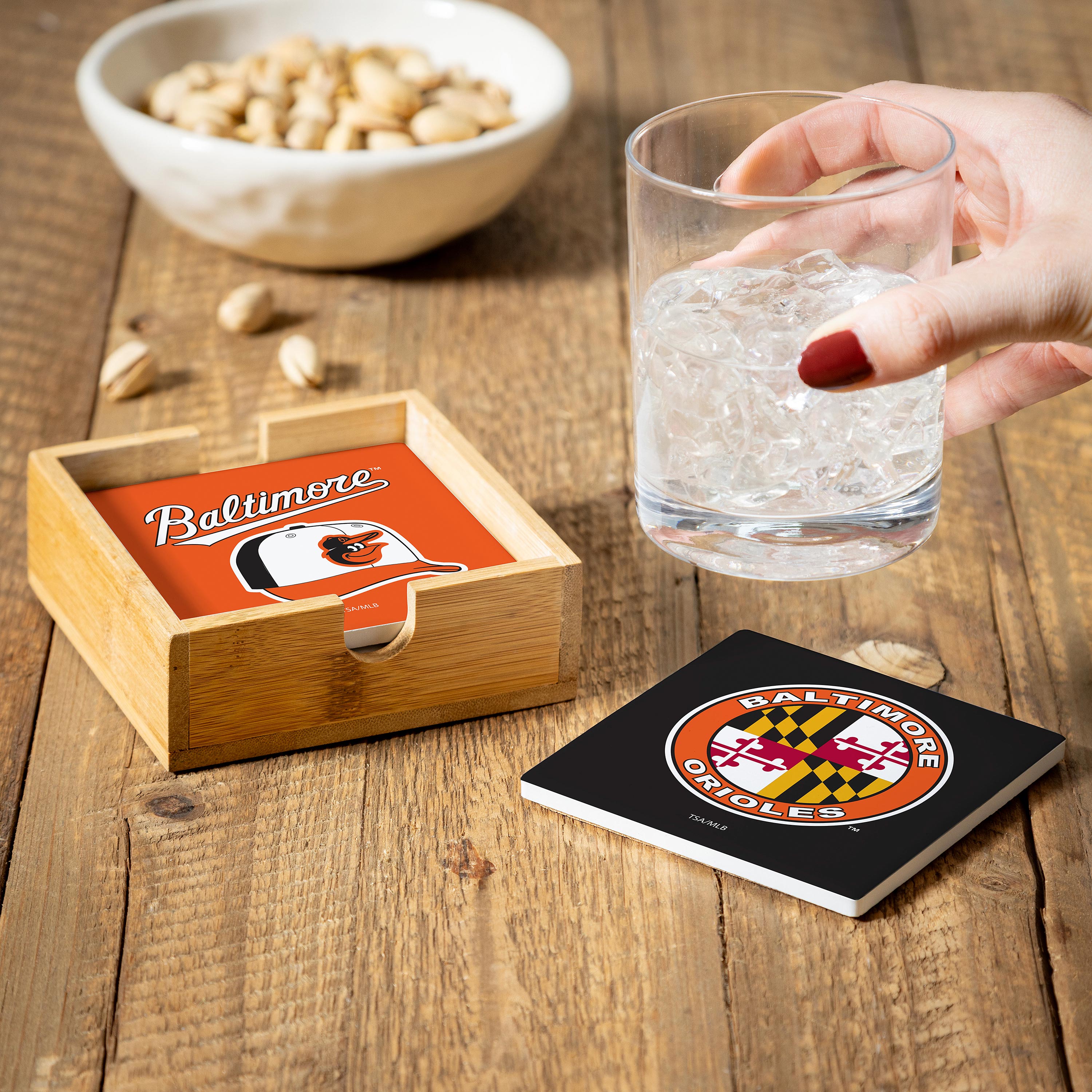 Team Sports America Baltimore Orioles Coasters - Thumbnail 3