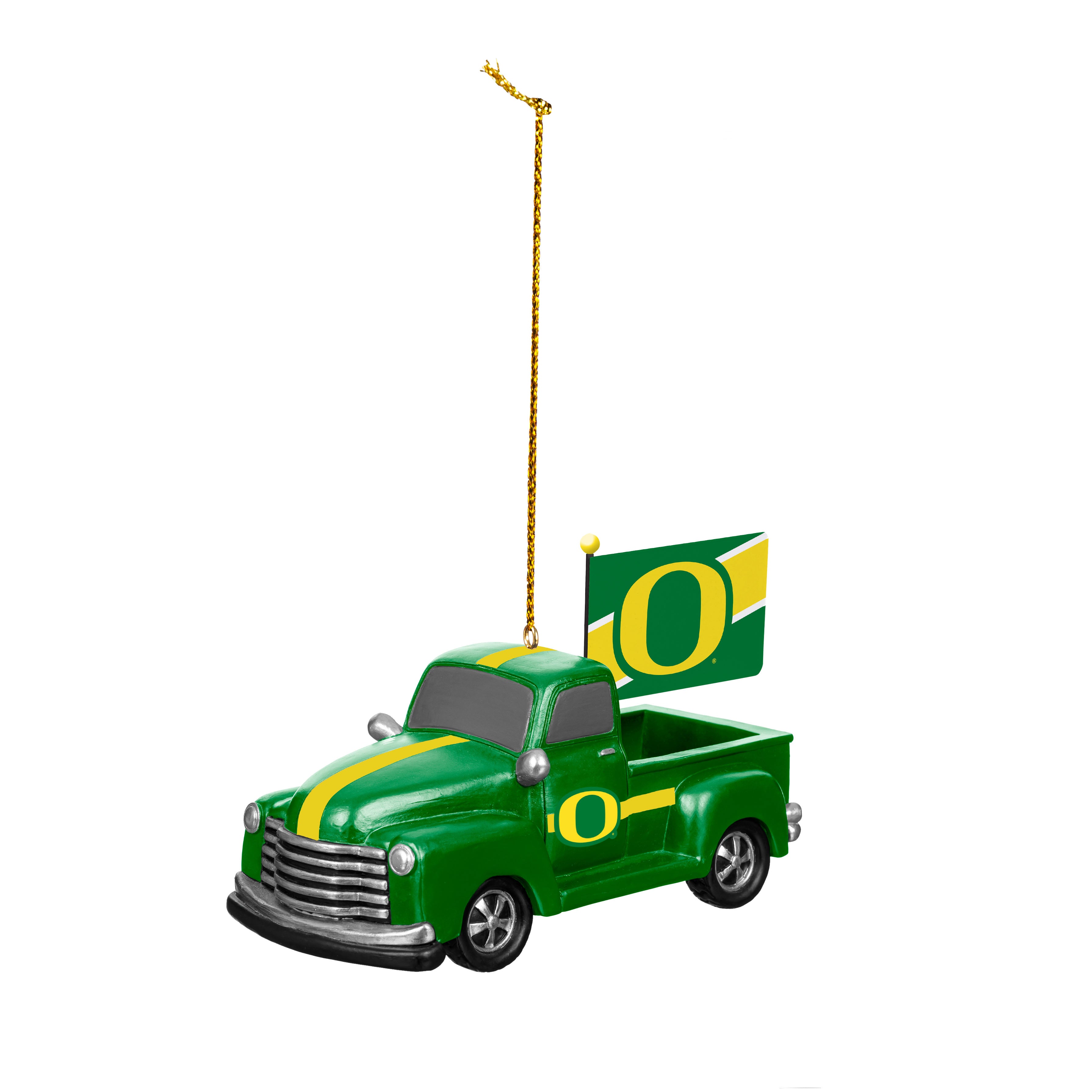 University of Oregon Rally Truck Ornament
