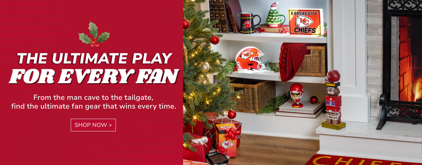 The Ultimate Play for Every Fan
From the man cave to the tailgate, find the ultimate fan gear that wins every time. Shop Now >