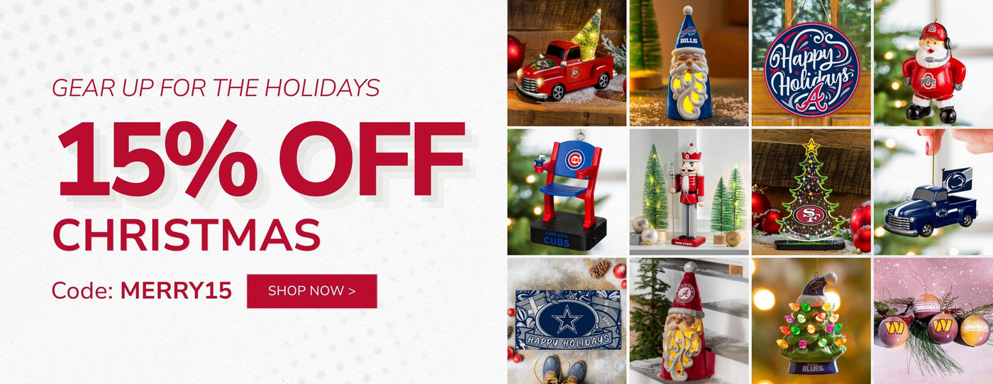 Gear Up for the Holidays 15% Off Christmas Code: MERRY15 Shop Now >
